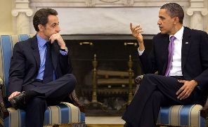 Berlusconi in Obama Berlusconi in Obama na posvetu v Beli hiši